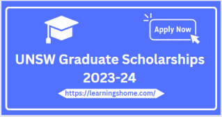 UNSW Graduate Scholarships 2023-24