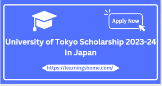 University of Tokyo Scholarship 2023-24