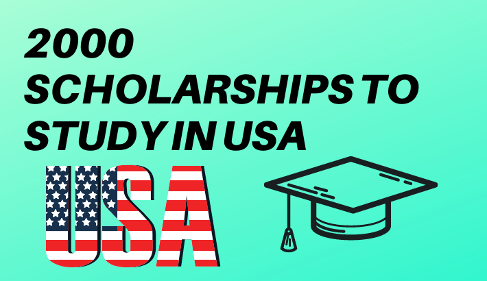 2000 scholarships to study in USA