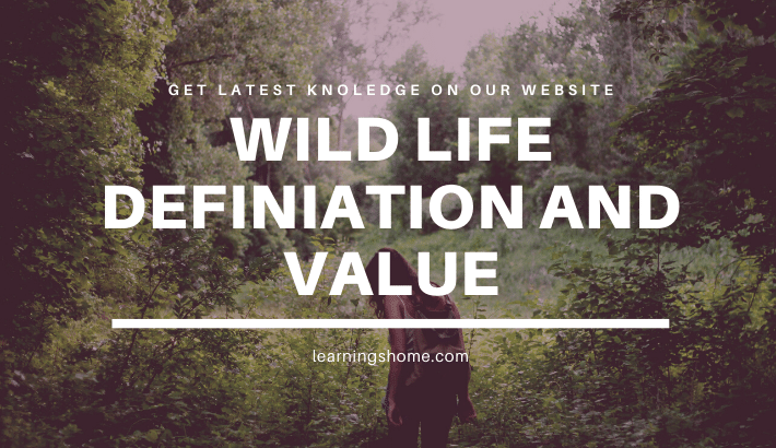 Wildlife generally refers to all species of mammals, birds, reptiles, amphibians and fishes occurring in the wild implying thereby undomesticated and free-roaming in a natural environment.
