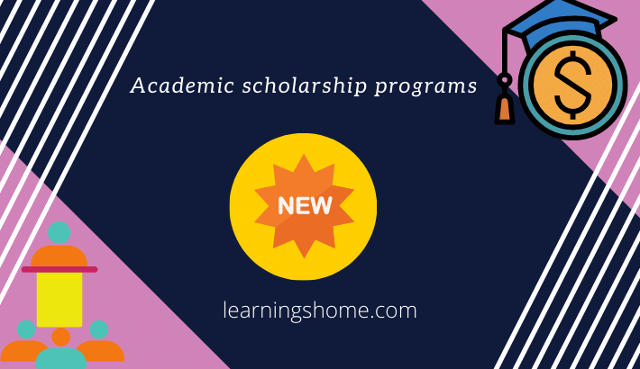 Academic scholarship are available for students who have demonstrated a high degree of scholastic aptitude and performance