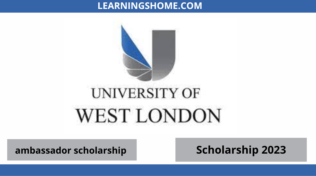 The Worldwide international ambassador scholarship 2023 identifies and offers monetary funding for unsettled scholars. university of west London