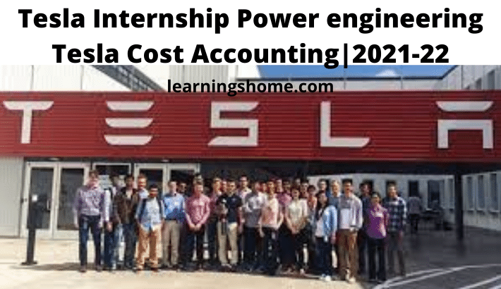 Tesla-Internship-Power-engineering-Tesla-Cost-Accounting_2021-22.