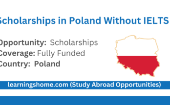 Scholarships in Poland Without IELTS