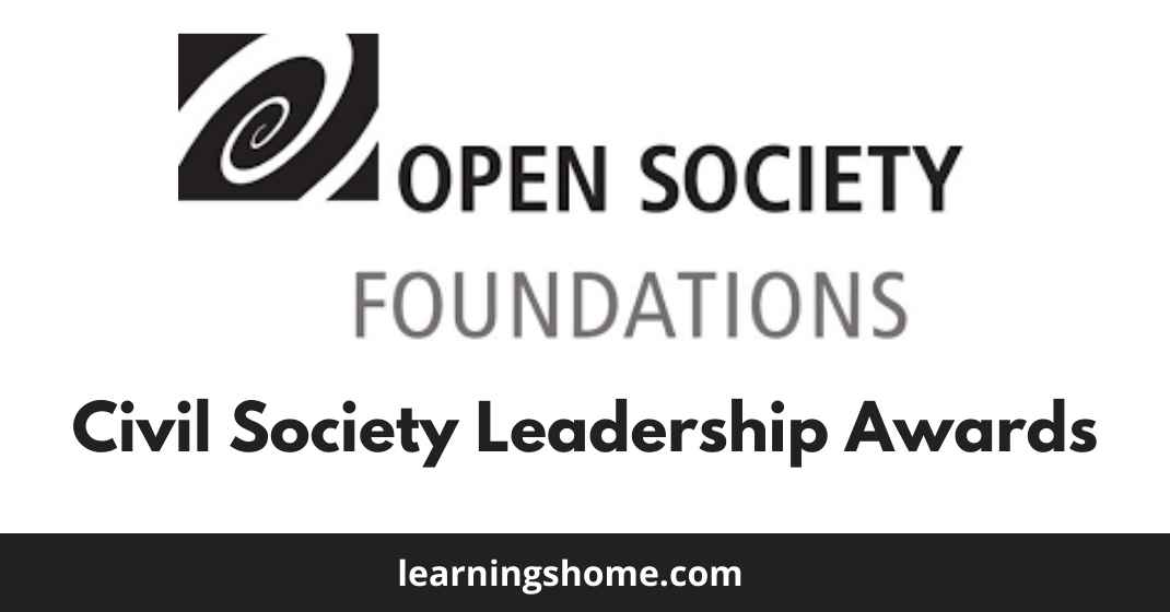 Civil Society Leadership Awards (CSLA) 2022