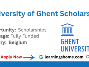 University of Ghent Scholarship in Belgium