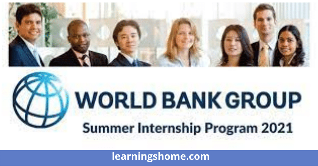 World Bank Summer Internship Program 2022 | paid