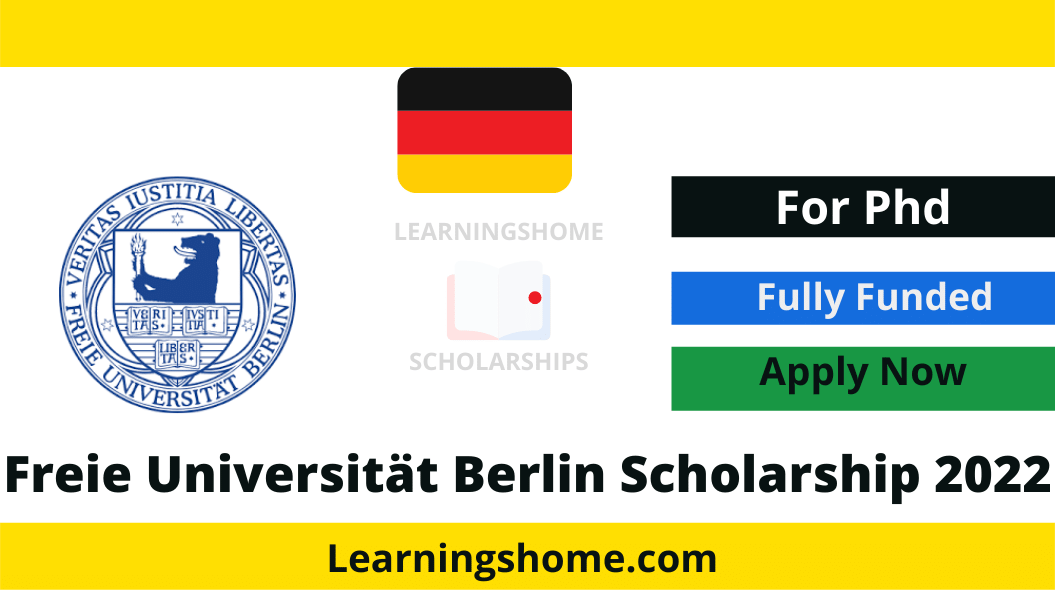 Freie Universität Berlin Scholarship 2022