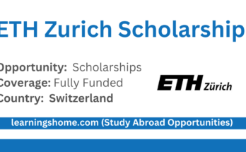 ETH Zurich Scholarship