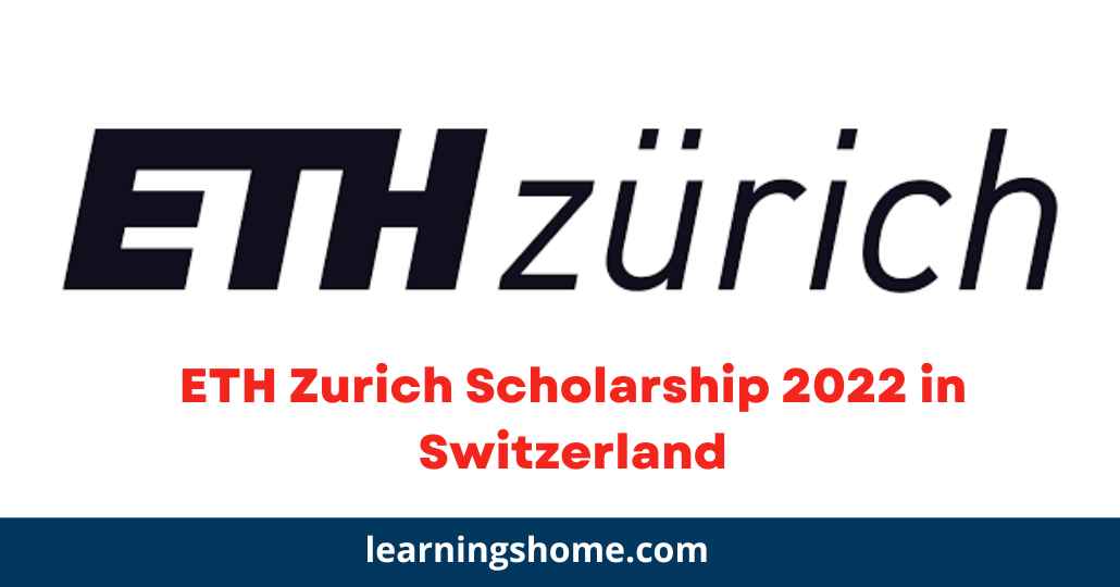ETH Zurich Scholarship