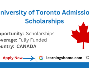 University of Toronto Admission Scholarships