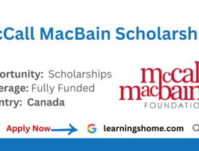 McCall MacBain Scholarships
