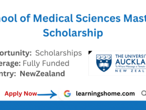 School of Medical Sciences Masters Scholarship