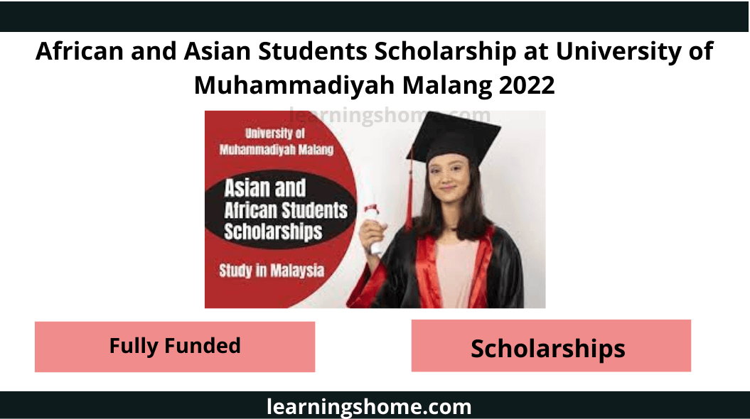 African and Asian Students Scholarship students at the University of Muhammadiyah Malang who are embarking on a 2022