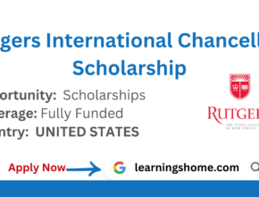 Rutgers International Chancellors Scholarship
