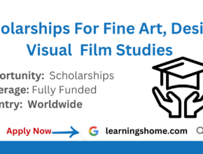 Scholarships For Fine Art, Design, Visual Communication And Film Studies
