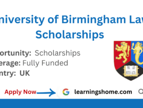 University of Birmingham Law Scholarships
