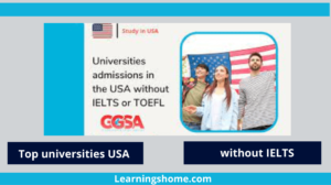 fully funded scholarships to study at top universities USA to Apply without IELTS without having to submit an IELTS score. The reasons are not far-fetched; American universities are very flexible in their admission requirements, so they offer exemptions and other options, such as providing an MOI, which represents the student's proof of English proficiency.