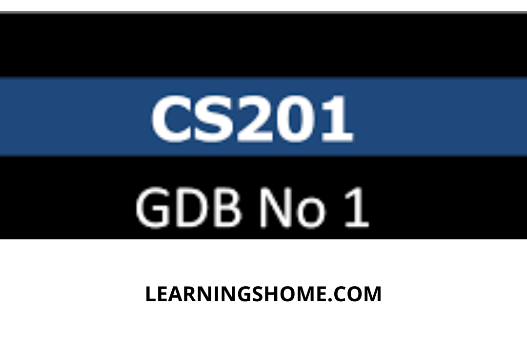 CS204 GDB Solution Spring 2022 File? then you are visiting the right page. We provide perfect complete CS204 GDB solution spring 2022