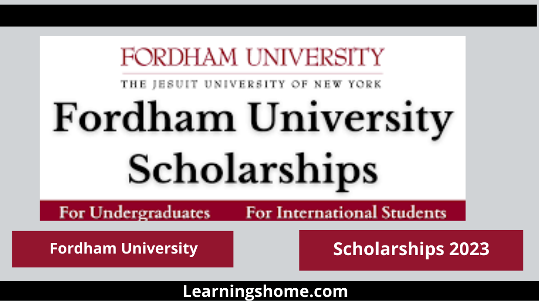 Fordham University Scholarships 2023 contributes a significant amount of money to help with the scholarship. The awards are made based on a competitive system