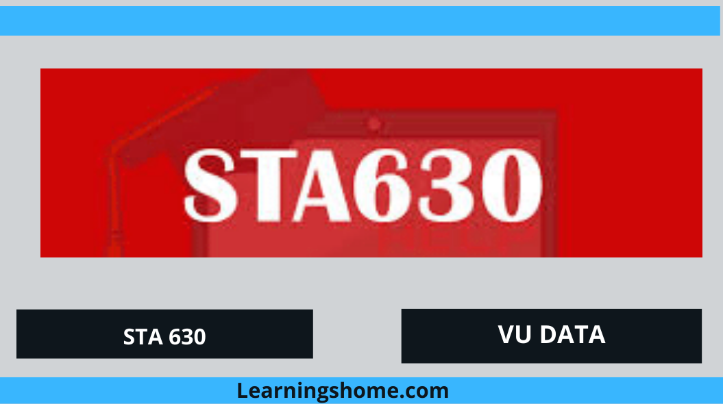 STA630 Assignment 1 Solution 2022 Spring? then you visit the right site. Here is STA630 Assignment 1 2022 Solution