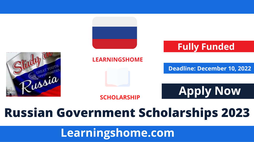 Russian Government Scholarships 2023 For International Students | Fully ...