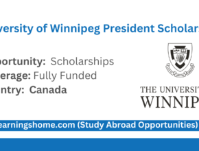 University of Winnipeg President Scholarship