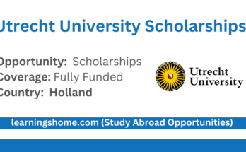 Utrecht University Excellence Scholarships