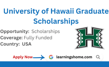 University of Hawaii Graduate Scholarships