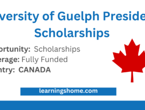 University of Guelph Presidents Scholarships