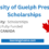 University of Guelph Presidents Scholarships 2025 In Canada