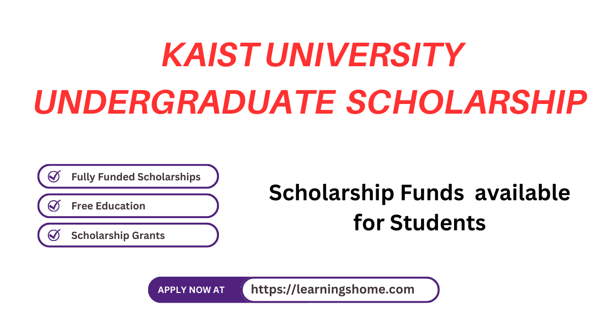 KAIST University Undergraduate Scholarship