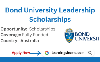 Bond University Leadership Scholarships