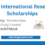 ANU International Research Scholarships 2025 In Australia