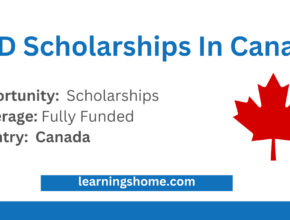 PhD Scholarships In Canada