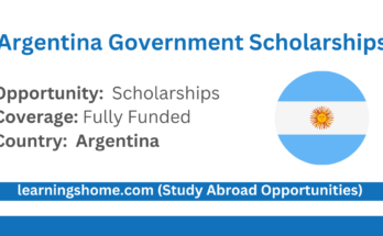 Argentina Government Scholarships