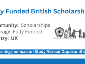 Fully Funded British Scholarships