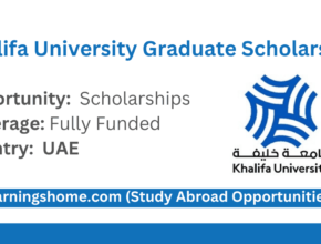 Khalifa University Graduate Scholarship