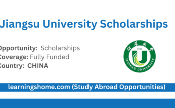 Jiangsu University Scholarships